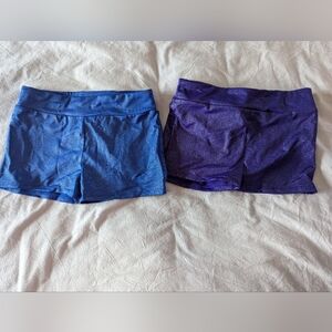 Lot Of 2 Girls Athletic Shorts Size10/12